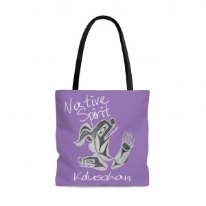 Tote Bag Light-purple Koluschan Spirit