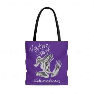Koluschan Spirit Purple Tote Bag