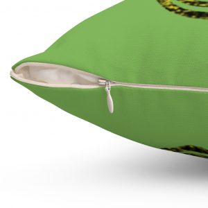 Pillow Green Celestial Healing Hand Spun Polyester