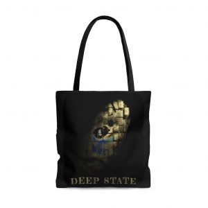 Deep State Tote Bag Black