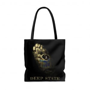 Deep State Tote Bag Black
