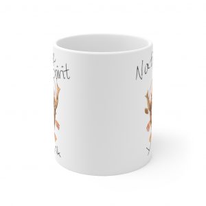 Yupik Water Spirits White Ceramic Mug 6