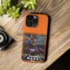 Crusta Color Custom Amazing MAGA Man Tough Phone Cases for iPhone 15 Pro Max on a table