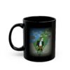 Black Frankenstien Will Be Free Ceramic Mug, handle left