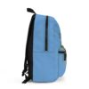 Backpack From The River To The Sea Frankenstien light blue left side view