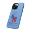 Light blue Tough Party of Projection Tough Phone Cases iPhone 14 Pro Max sales display