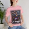 pink, girl sitting - Trumped Again Assassination Failure t-shirt