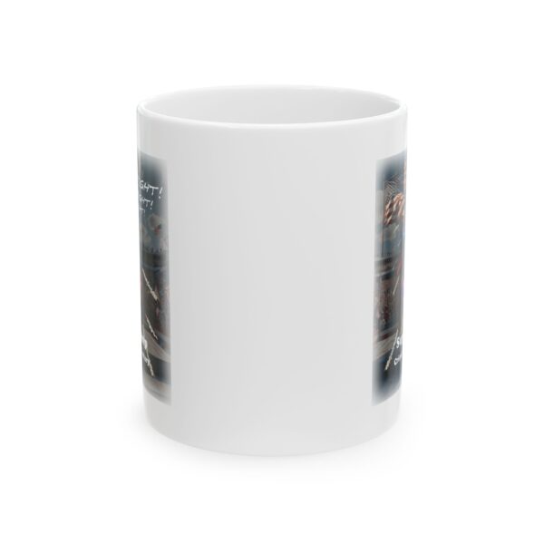 SuperTrump Crime of the Century mug front side