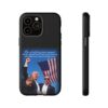 Black Trump Is Seared With Scars Custom Tough Phone Cases for iPhone 14 Pro Max