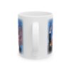 Mug Trump Seared With Scars white ceramic mug, handle facing