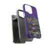 Purple Custom Trumped Again Tough Phone Cases for iPhone 14 Pro Max, double casing