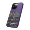 Purple Custom Trumped Again Tough Phone Cases sales display for iPhone 14 Pro Max