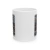 Trumped Again! White ceramic mug, front side