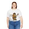 big girl wearing white It's Mr. Potato Head t-shirt black text