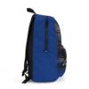 Blue SuperTrump Crime Of The Century Backpack, left side view