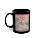 Trump Dont Go Gentle Into That Good Night Black Ceramic Mug, handle left