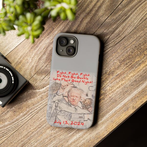 Gentle Into That Night Trump Assassination Attempt Phone Cases for iPhone 15-01