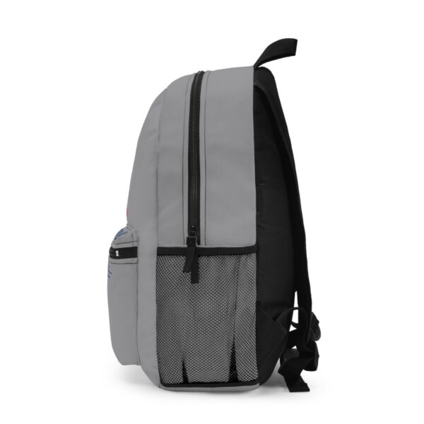 Grey Party Of Projection Backpack, right side view