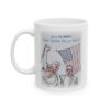 Mug Deep State Fails Again white ceramic mug, handle left